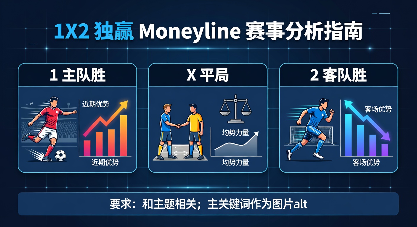 1X2独赢Moneyline详解：赛事分析技巧