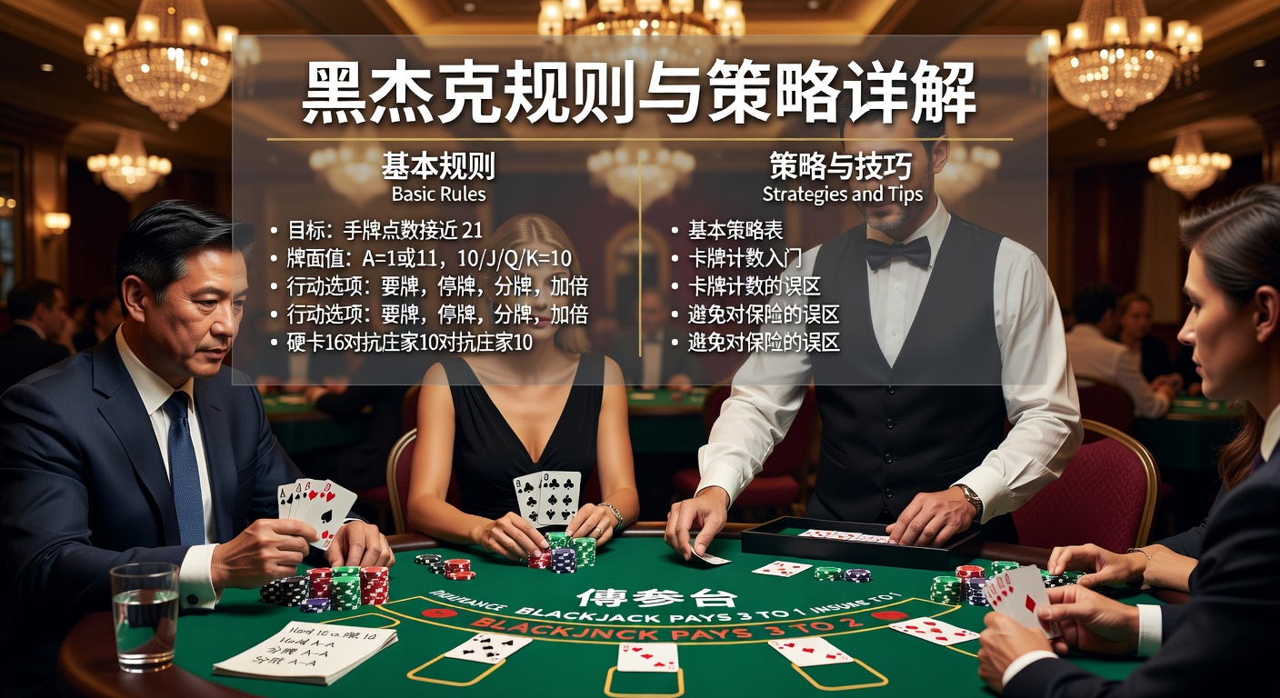 Blackjack竞猜规则与策略：体育迷入门指南