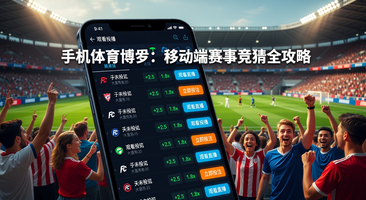 手机体育博彩2026：移动赛事竞猜指南