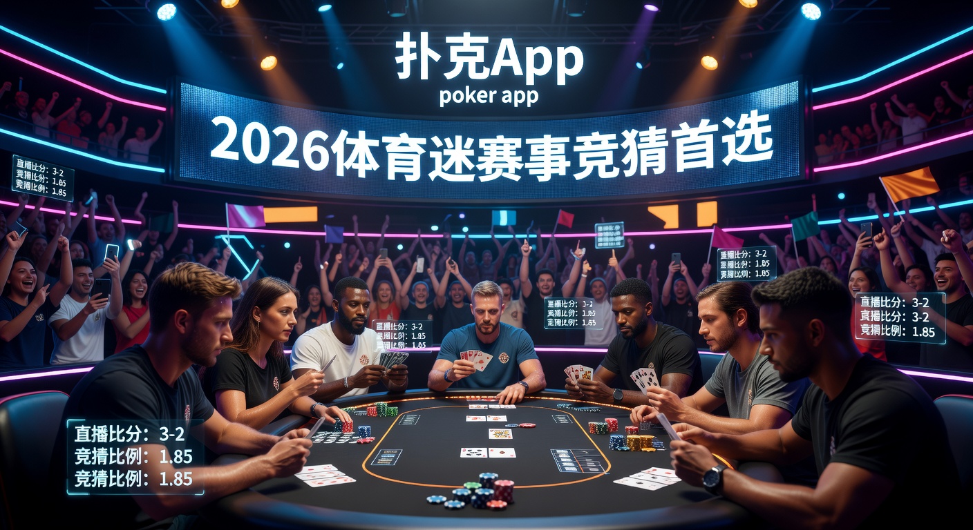 扑克App：体育迷赛事竞猜2026最佳工具