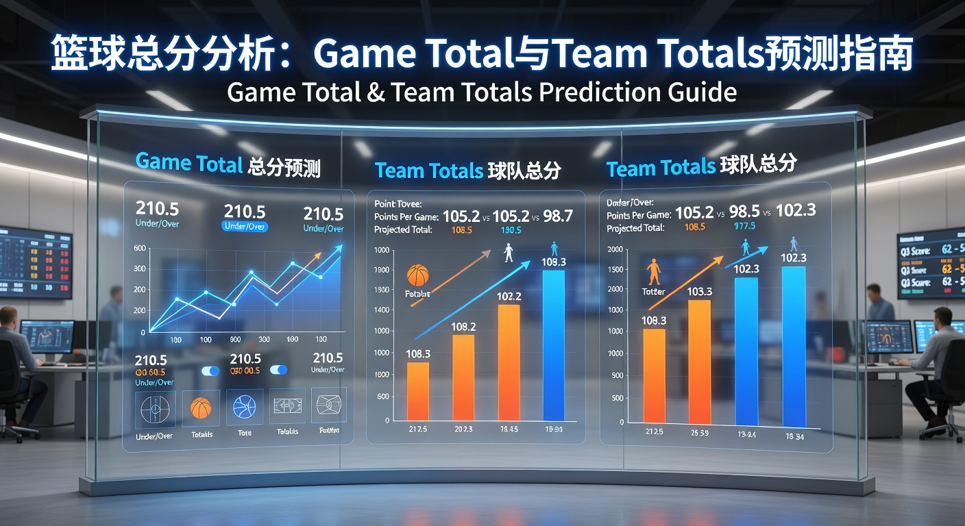 篮球总分：Game Total Team Totals预测技巧