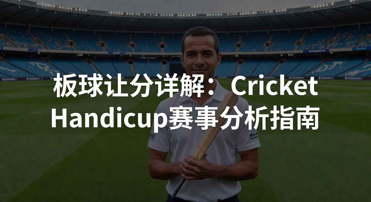 板球让分 Cricket Handicap：竞猜分析全攻略