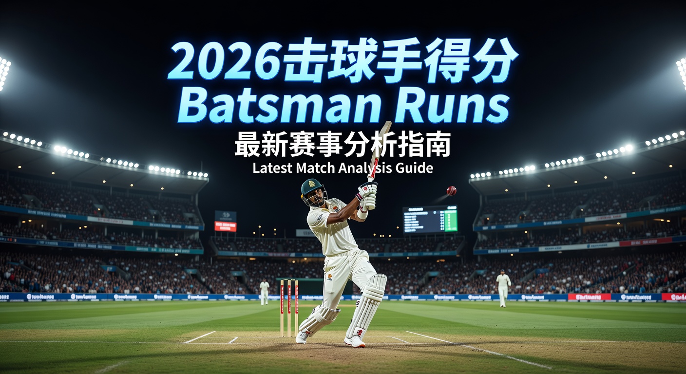 击球手得分 Batsman Runs 2026赛季分析指南